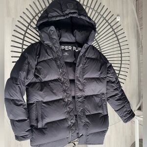 Aritzia Super Puff Mid 2XS Mat Black